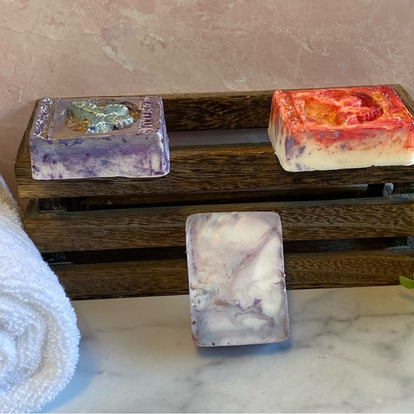 3 Bars, Butterfly Soap Bars, Handmade ( PRICE IS FIRM ) - Picture 7 of 9